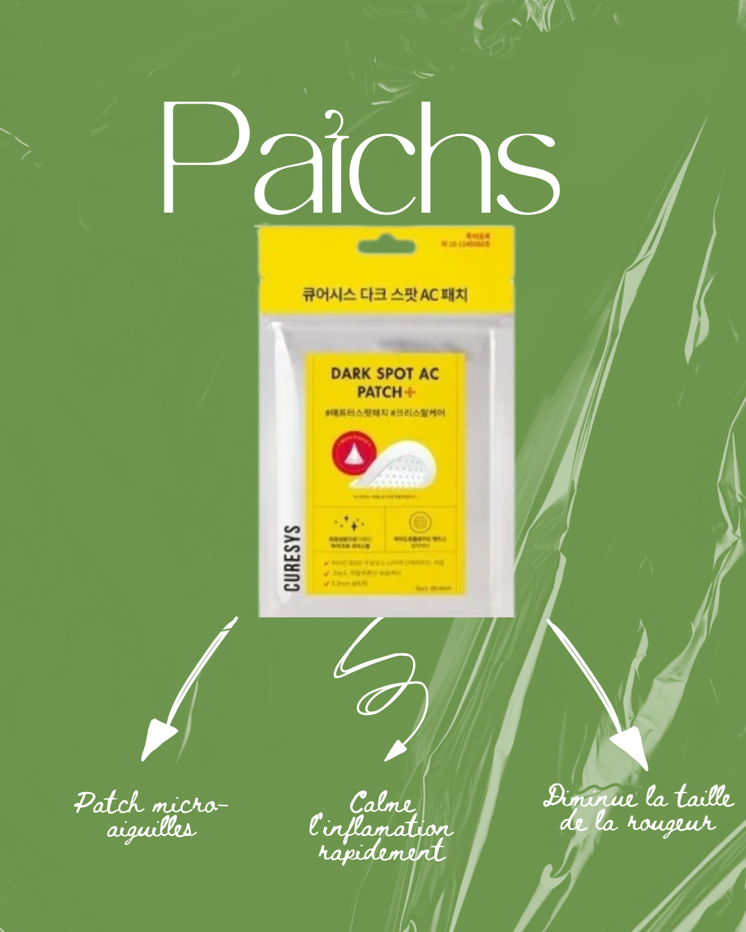CURESYS PATCH BOUTONS DARK SPOT AC PATCH+