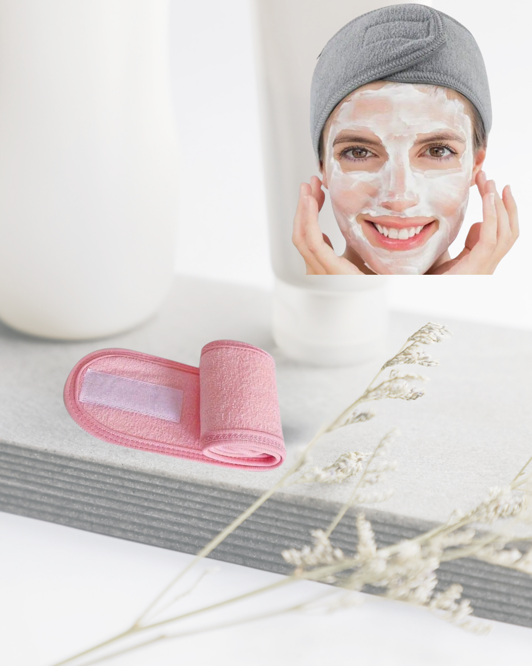 BANDEAU SKINCARE A SCRATCH #ROSEPOUDRE