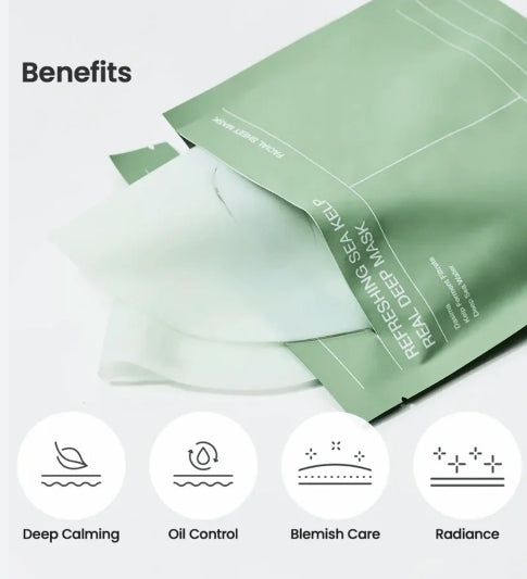 BIODANCE MASQUE REFRESHING SEA KELP REAL DEEP MASK