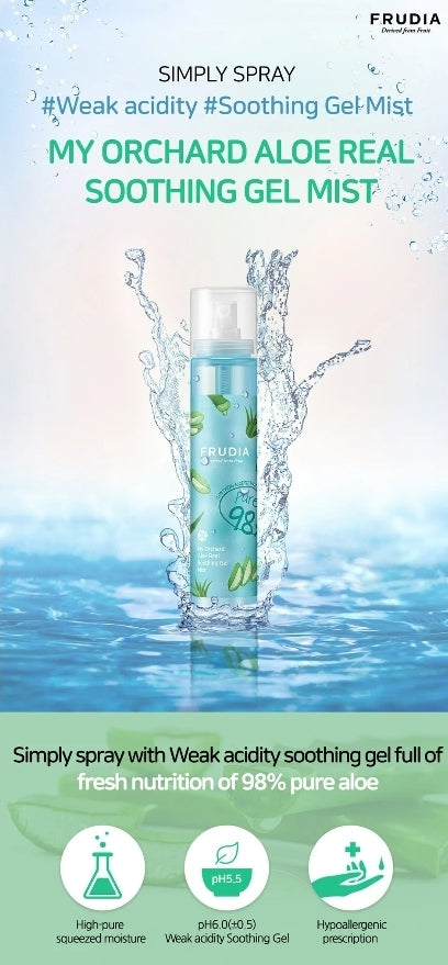 FRUDIA APRES SOLEIL MY ORCHAD ALOE REAL SOOTHING GEL MIST