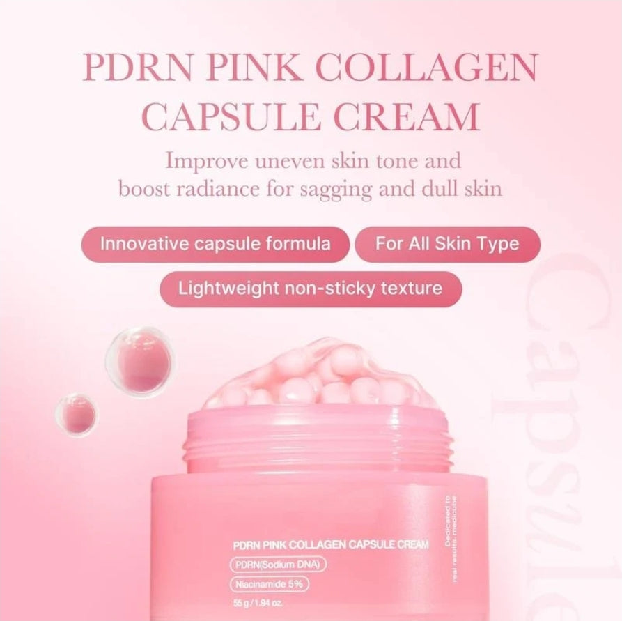MEDICUBE CREME PDRN PINK COLLAGEN CAPSULE CREAM