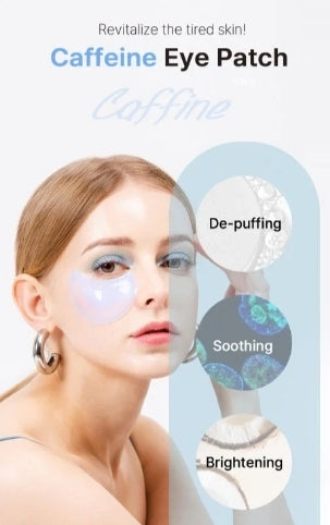 K SECRET CONTOUR DES YEUX INSTANT RELIEF WITH CAFFEINE EYE GEL PATCH