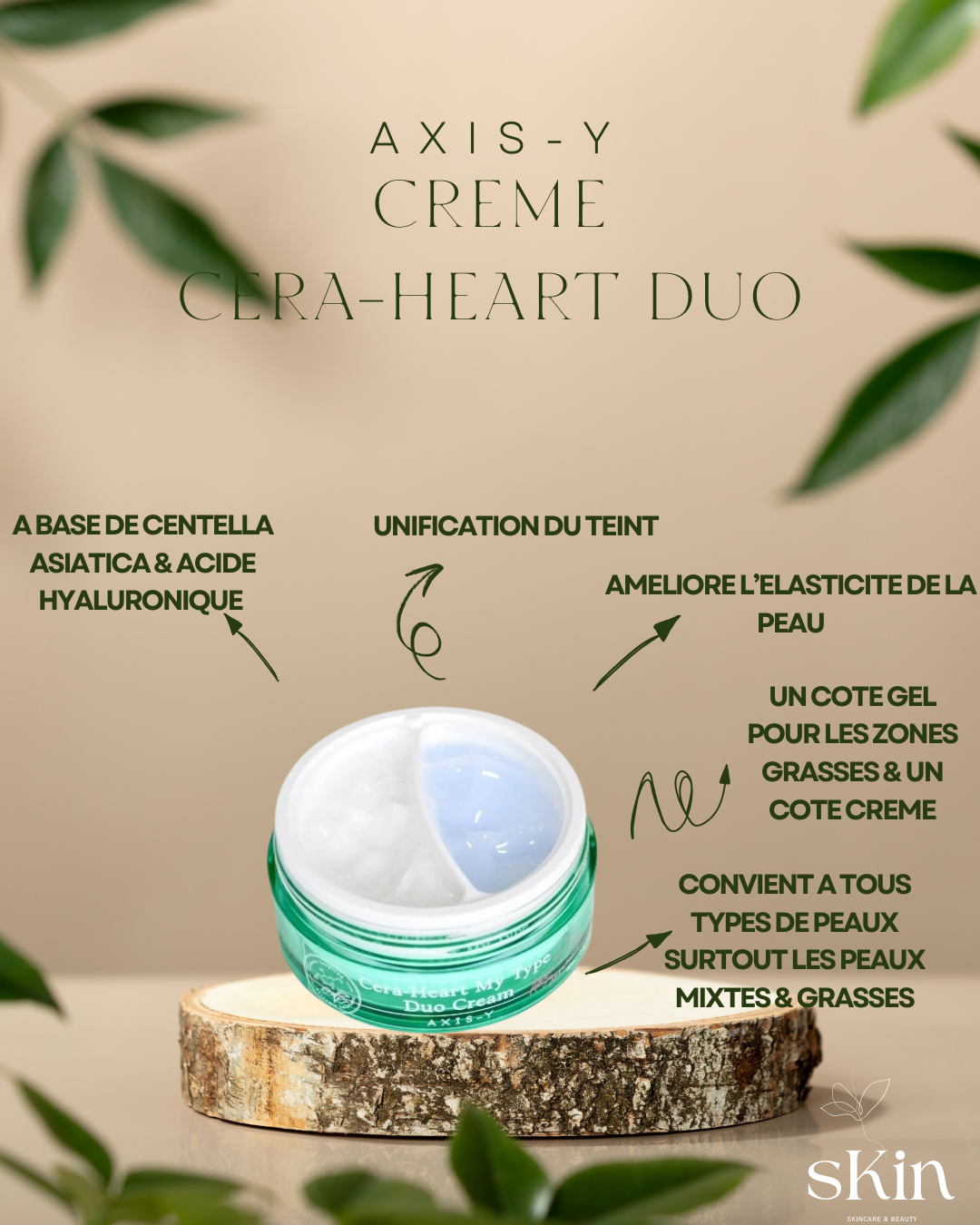 AXIS-Y CREME CERA-HEART MY TYPE DUO CREAM