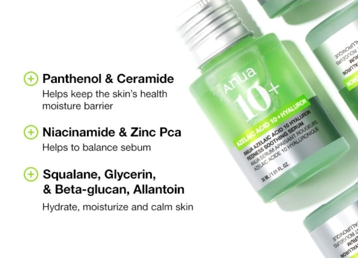 ANUA SERUM AZELAIC ACID 10+ & HYALURON