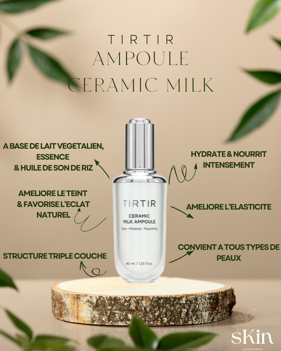 TIRTIR AMPOULE CERAMIC MILK AMPOULE