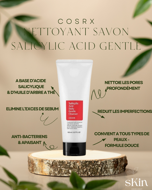 COSRX NETTOYANT SALICYLIC ACID GENTLE CLEANSER