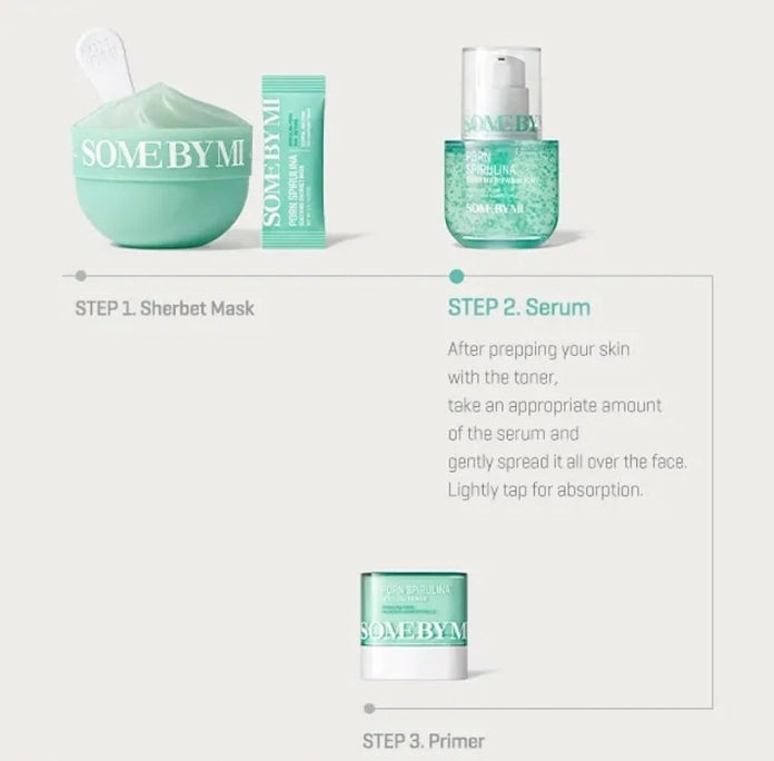 SOME BY MI BASE DE TEINT PORELESS PRIMER PDRN SPIRULINA -