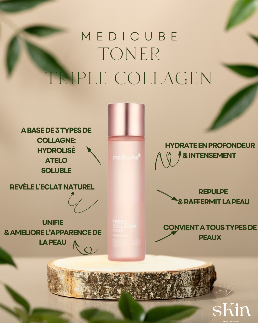MEDICUBE TONER TRIPLE COLLAGEN