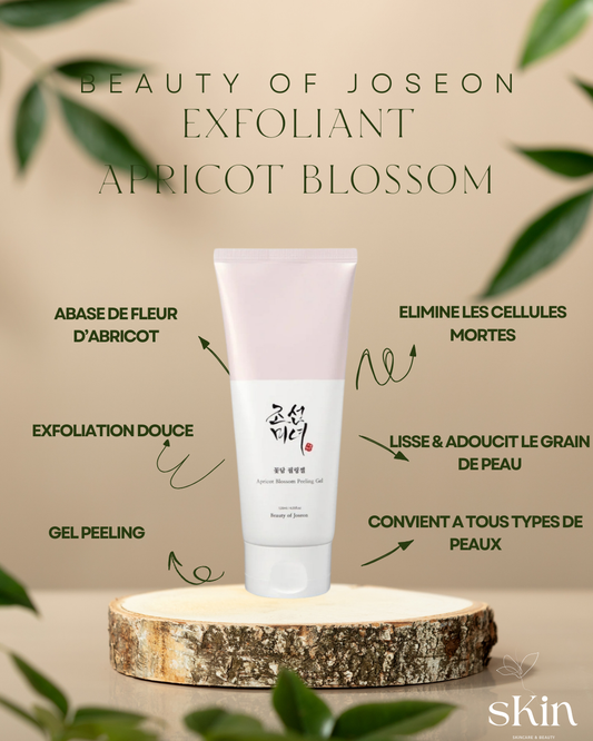 BEAUTY OF JOSEON EXFOLIANT APRICOT BLOSSOM PEELING GEL