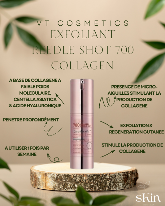 VT COSMETICS EXFOLIANT COLLAGEN REEDLE SHOT 700