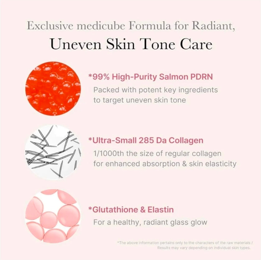MEDICUBE AMPOULE PDRN PINK COLLAGEN EXOSOME SHOT 7500