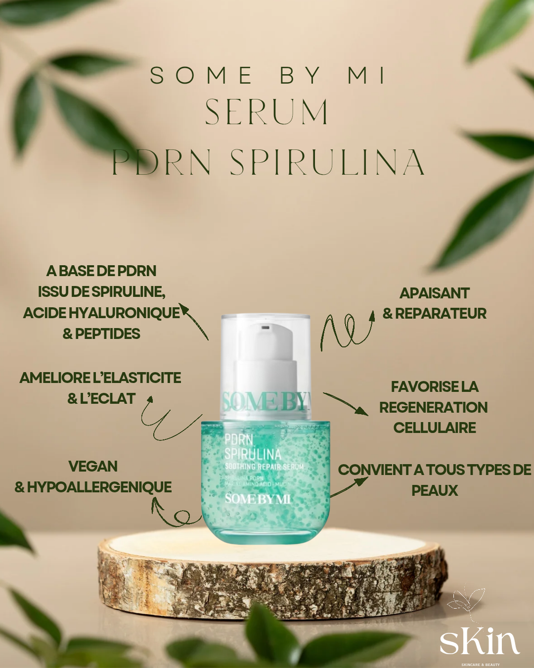 SOME BY MI SERUM PDRN SPIRULINA SOOTHING REPAIR SERUM