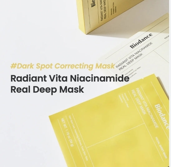 BIODANCE MASQUE RADIANT VITA NIACINAMIDE REAL DEEP MASK