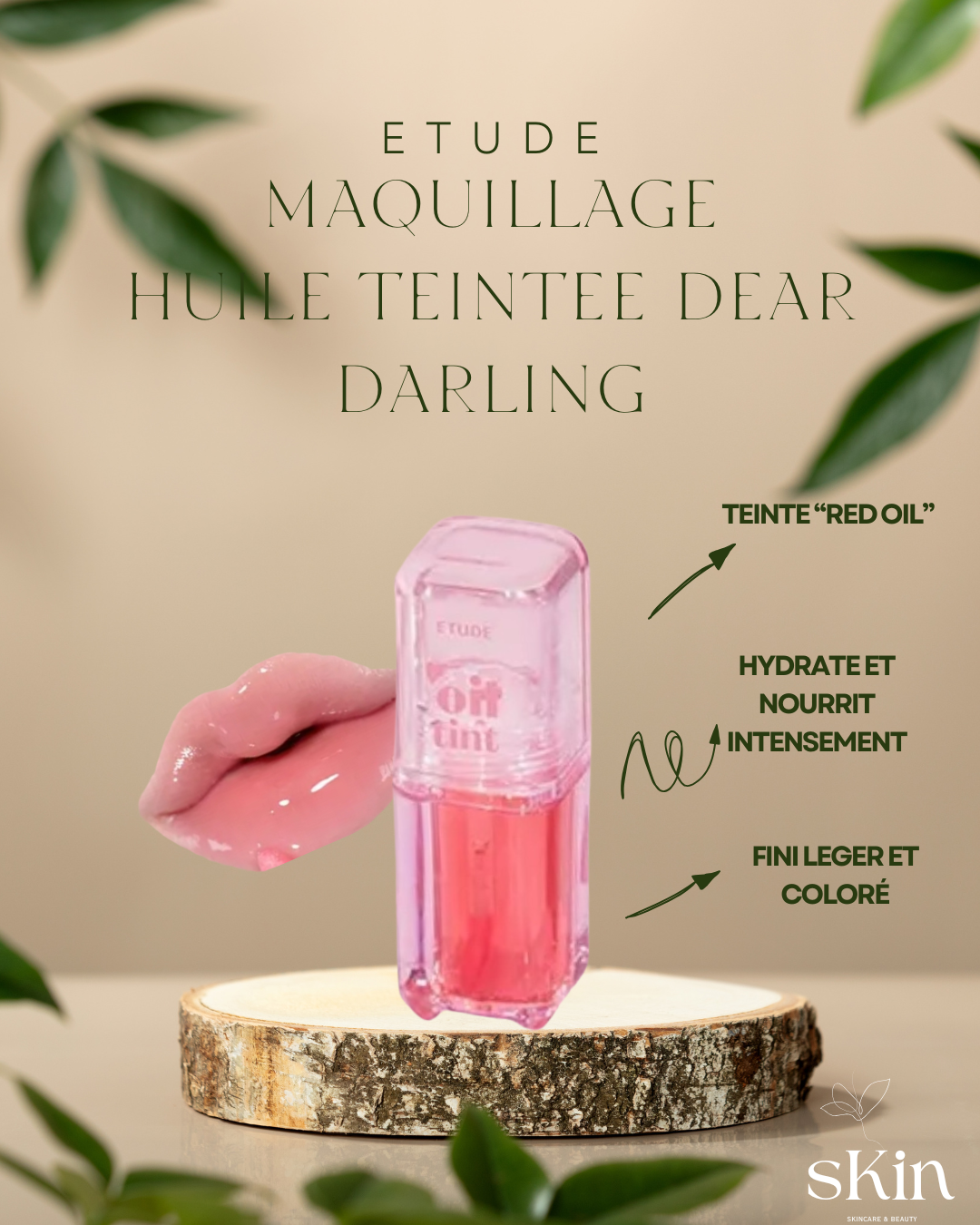ETUDE HUILE A LEVRES DEAR DARLING OIL TINT