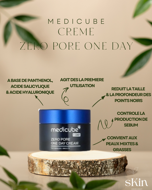 MEDICUBE CREME ZERO PORE ONE DAY CREAM