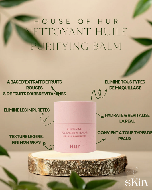 HOUSE OF HUR NETTOYANT HUILE PURIFYING CLEANSING BALM