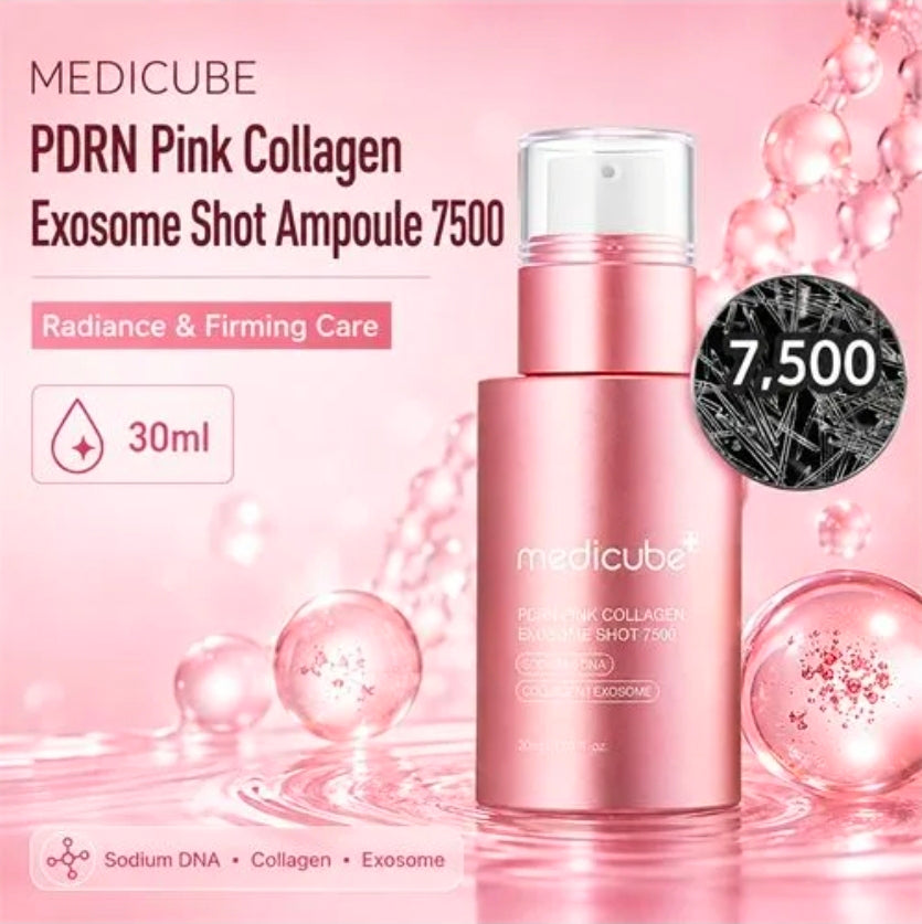 MEDICUBE AMPOULE PDRN PINK COLLAGEN EXOSOME SHOT 7500
