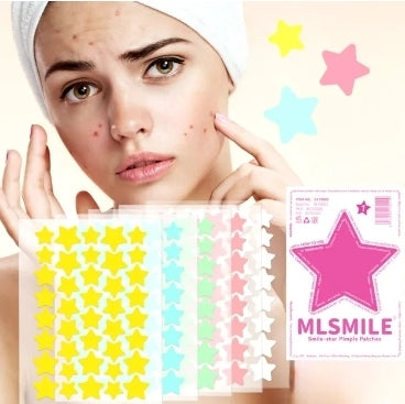 MLSMILE PATCH BOUTONS SMILE STAR PIMPLE PATCHES